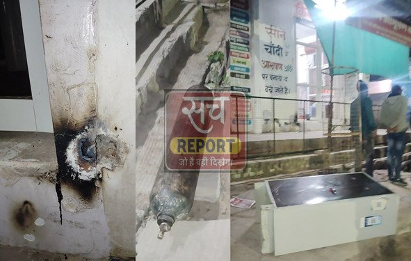 गैस कटर से शटर काटा, मकान मालिक को ताला लगाकर बंद किया, गहनों से भरी अलमारी बाइक पर लादकर ले भागे