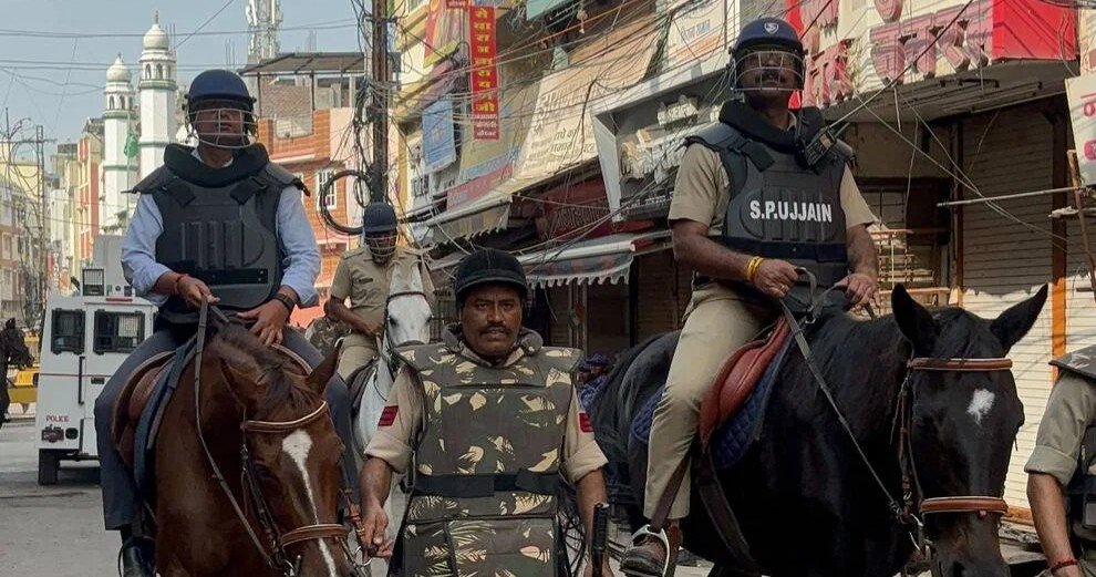 उज्जैन में तनाव के बाद सुरक्षा कड़ी, 2500 से ज्यादा जवान तैनात; उपद्रव मामले में 24 आरोपी गिरफ्तार